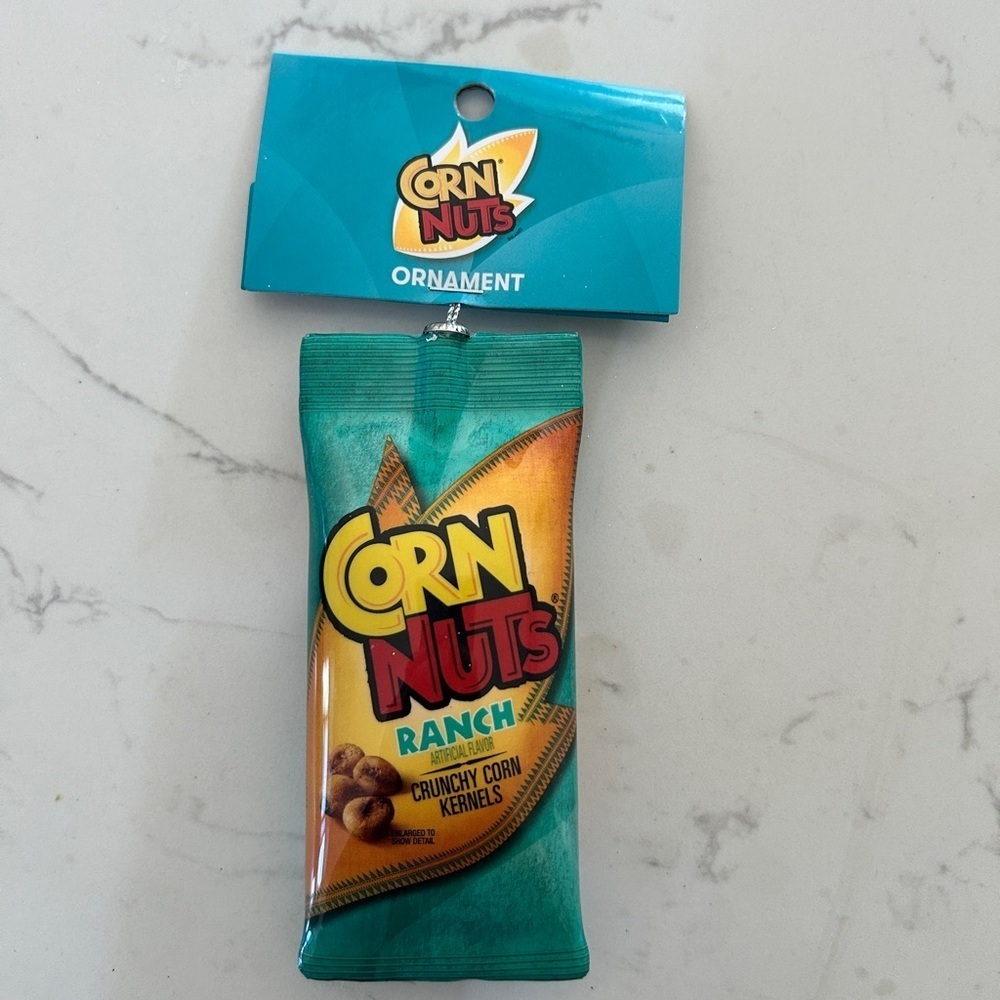 Corn Nuts Ranch Flavor Ornament, Collectable- NWT